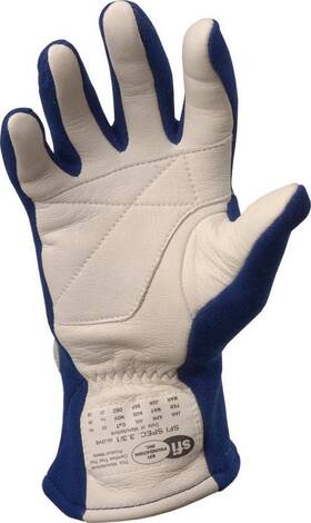 4101csmbu G-force Racing Gear Gf G5 Gloves Csm Blue