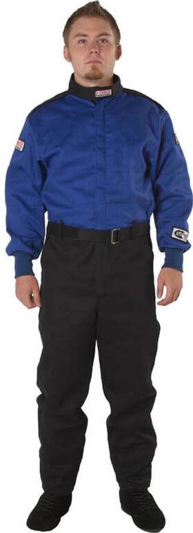 4125xlgbu G-force Racing Gear Gf125 Suit Xlg Blue