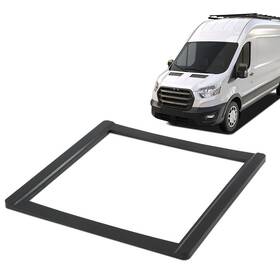 Alo508388 G-plus Fit For Ford Transit 14 Inch X Opening High And Mid Roof Vent Adapter Black