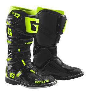 2174-089-09 Gaerne Sg-12 Boots 9 Black/yellow Fluo