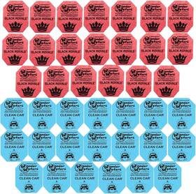Grz0102 Garizze 40 Pack Of Wonder Wafer Car Air Freshener Count 1 Blue