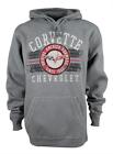 Gb716m Summit Gifts Corvette Anniversary Hooded Sweatshirt