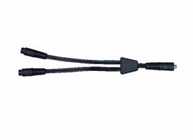 100229-1 Gears Canada Gen X-3 Male Coax To Two Female Splitter #100229-1
