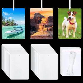 39240 Gekixutp Sample Sku 101 Pcs Sublimation Air 50 Fresheners Rectangle