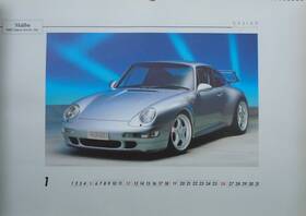 Gem-06 Gemballa 1997 Classic Calendar With Top Photos Gt 993 Turbo S Carrera