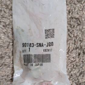 90183-sna-j00 Genuine Honda Bolt Flange 12 X 54 - Part No. 90183snaj00
