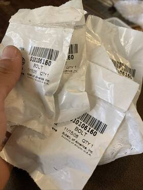 01010-6160 Genuine Subaru New Flange Bolt Pilot X 7 Pc