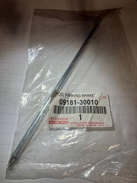 09181-30010 Genuine Toyota New Parking Brake Release Rod X 1 Pc