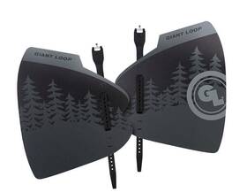 Giant Loop 816205022224 Bushwackers Hand Guards Tree - Black