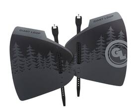 Bwh20-tree Giant Loop Bushwackers Hand Guards Tree - Black