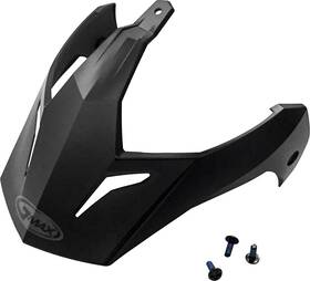 G011097 Gmax Gm-11/gm-11s Scud Helmet Visor With Screws Matte Black/grey Gm-11