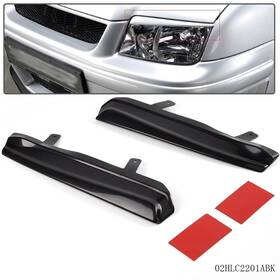 0813 Goneparts 68 Fit For Vw Jetta Mk4 1999-2005 Mean Look Upper Headlight Cover Eyelids