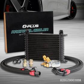 Goneparts0828 Goneparts 11 Universal 15 Row 10an Engine Oil Cooler Filter Adapter And Hose Relocation Kit