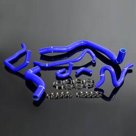 0416 Goneparts Gp Fit For Honda Accord Cf4 Cl1 1997-2000 Blue Silicone Radiator Hose Clamps Kit