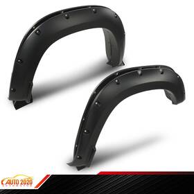 E-02rsa3725abk Grandorange Front Rear Fender Flares 4pc Pocket Rivet Style Fit For 2019 20 Dodge Ram 1500