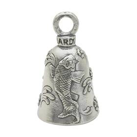 Guardian Bell 045635738256 Japanese Koi Good Luck With Keyring And 1.75 Inch