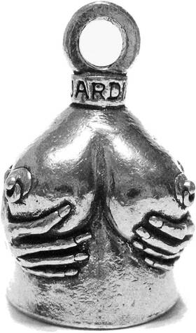Guardian Bell 700587095146 Handful Of Boobies Silver