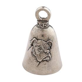 8542107543 Guardian Bell Boxer Dog Good Luck With Keyring And Black 1.5 Inch