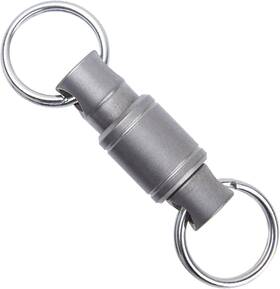 Fb04 Hamans Titanium Swivel Keyring Connetor Rotation Keychain Double Quick Buckle Tool