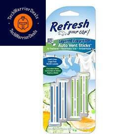 E300888200 Handstands Refresh Your Car Dual Vent Sticks Cucumber 4 Count Pack Of 1