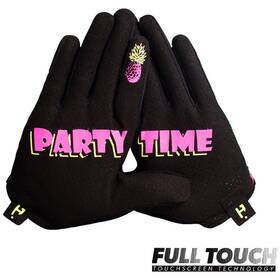 Summ2776larg Handup Vented Gloves - Pineapples Carribbean Full Finger Large