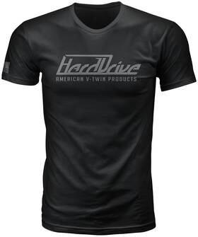 800-0202m Harddrive V-twin Black/grey Short Sleeve Tee Medium - Comfortable And Stylish 800-0202m Harddrive V-twin Black/grey Short Sleeve Tee Medium - Comfortable And Stylish
