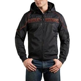 98163-21vm Harley-davidson Mens Idyll Soft Shell Jacket L