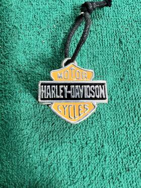 Hbr023 Harley-davidson Ride Bell Colored 3-d Logo 137 /