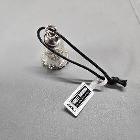 Hrb016 Harley-davidson Pink Crystal Bar And Shield Ride Bell