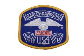Ms024-17 Harley Davidson New Oem Paratrooper Logo Iron On Patch Nos