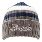 Hat2 Brock New Era Knit Hat Greyish Beige Navy White Fall