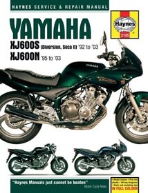 2145 Haynes Repair Manual Xj600s