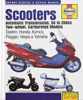 M4768 Haynes Chinese Taiwanese And Korean Scooters 50-200cc Manual