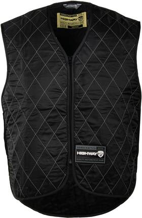 489-10604x Highway 21 Cooling Vest Black 4x For Hot Weather Comfort