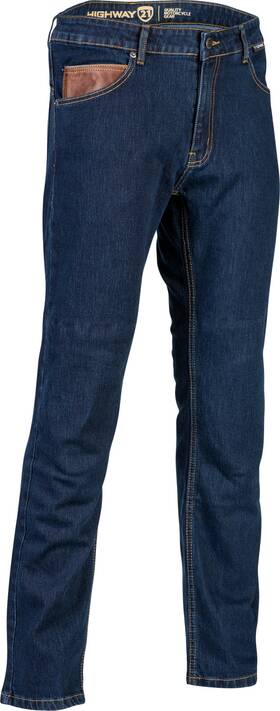 489-12138t Highway 21 Stronghold Jeans Blue Sz 38 Tall