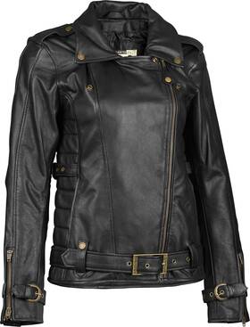 489-15502x Highway 21 Peal Jacket Womens Black Size 2xl