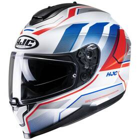 0877-1521-04 Hjc C70 Nian Helmet - Mc-21sf White/red/blue Small Closeout
