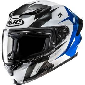 Hjc Fp67nus7002v I11 Instant Helmet - White/blue Mc2 X-large Xl