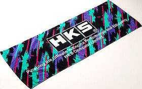 51007-ak205 Hks 42cm X 120cm Cotton Super Racing Sports Towel Kit Universal
