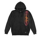 Ho7122900-blk-2xl Fmf Apparel Racing Mens Swift Zip Fleece Black