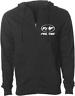 Ho9122900-blk-md Fmf Racing Race Zip Fleece Hoody