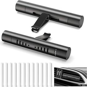 Hc038 Home-cloud Eorrzzy 2 Packs Custom Car Air Freshener Diffuser Vent Clips For 2pcs Black