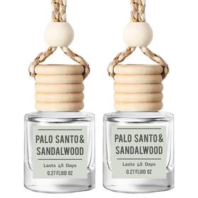 Mj-35cc-anvs Homemade Car Air Freshener Palo Santo And Sandalwood Santal 2 Pack Hanging Long Lasting