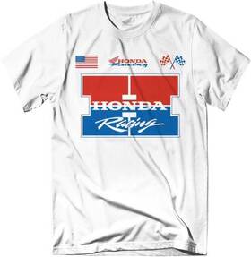 Hm068sswhxl Honda Licensed Apparel Track Time T-shirt