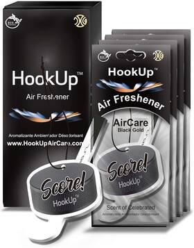 Huhk11 Hookup Hockey Car Air Freshener By 4 Count Pack Of 1