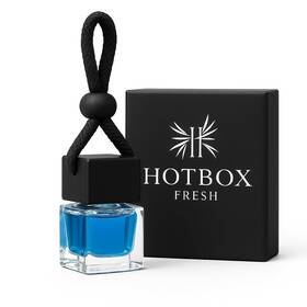 Hbf002 Hotbox Fresh Aquatic Breeze Car Air Freshener 1 Fl Oz Pack Of Blue