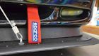 Htdxxf1eou Sparco Racing Red Tow Strap Pull Nylon Loop 759173070296
