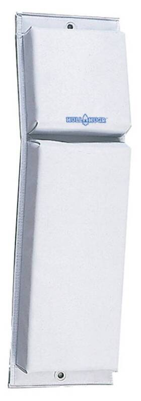 Hh-30cw Hull Hugr Contour White Boat Fender 30 Inch X 6 4
