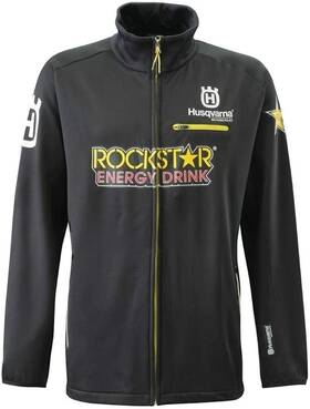 3rs2096204 Husqvarna Rs Replica Fleece Jacket Black Large Team Racing Zip Up