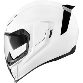 0101-10863 Icon Airflite Helmet - Gloss White Medium Closeout